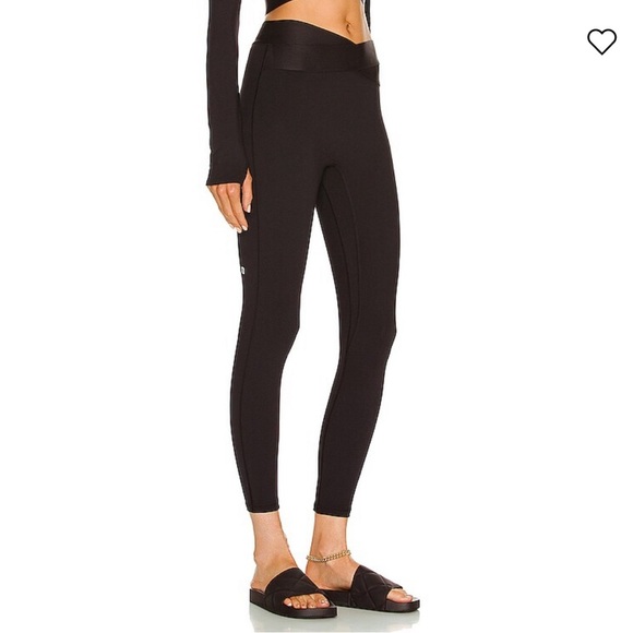 NWT Bandier Le Ore Corso Crossover Leggings in Black Size Small - Picture 3 of 12